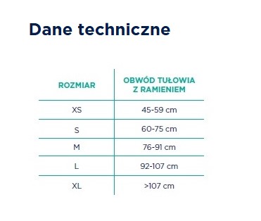 Temblak kończyny górnej L czarny TGO-C OB 304 - obrazek 2