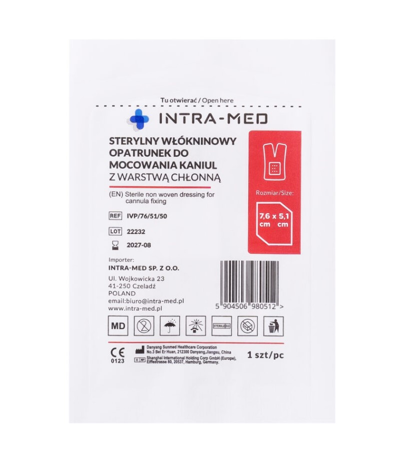 Plaster pod venflon VENFLOPLAST 7,6* 5,1cm 50szt - obrazek 2