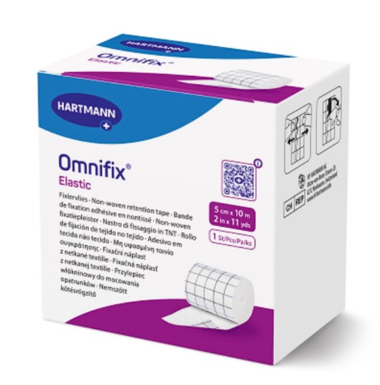 Taśma włókninowa Omnifix Elastic 5cm*10m 1szt opatrunkowa samoprzylepna rolka