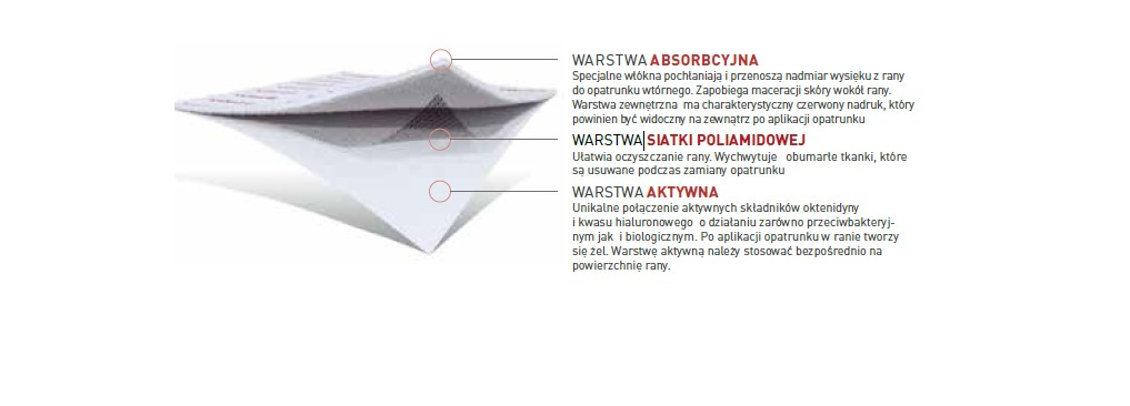 Sorelex 1szt opatrunek z kwasem hialuronowym i octenidyną - obrazek 2