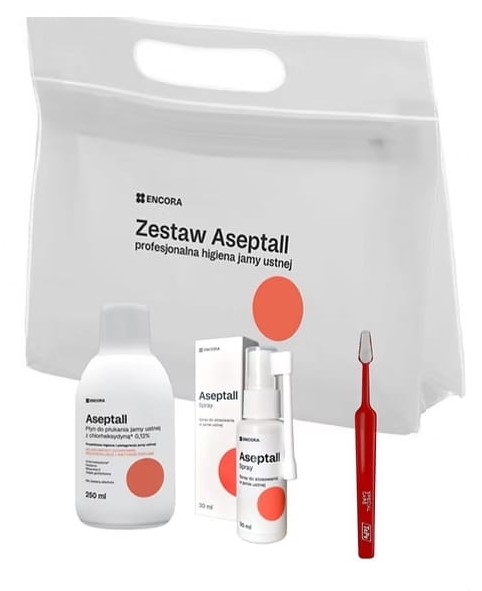 Aseptall zestaw pozabiegowy – ochrona i pielęgnacja jamy ustnej