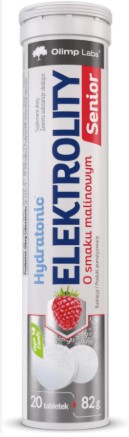 Olimp Hydratonic Elektrolity Senior 20 tabletek malina