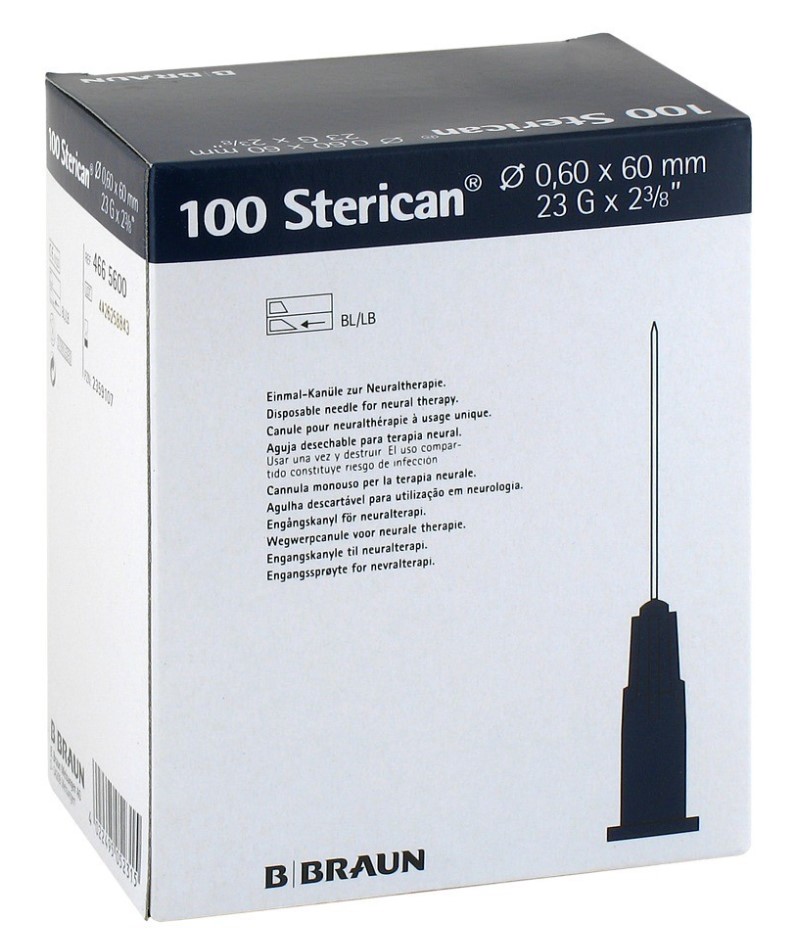 Igła j.u. Sterican G23 0,6*80mm 100szt REF 4665635