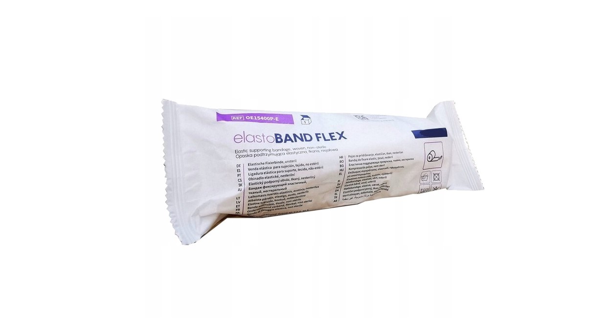 Opaska elastyczna 4 m*10cm 1szt elastoBAND FLEX - obrazek 2