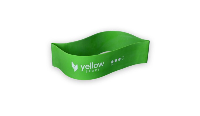 Taśma oporowa w pętli yellowLOOP Band opór 10-15 kg zielona - obrazek 2