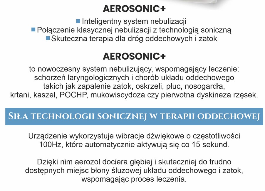 AEOROSONIC+ sprężarka pneumatyczna - obrazek 3