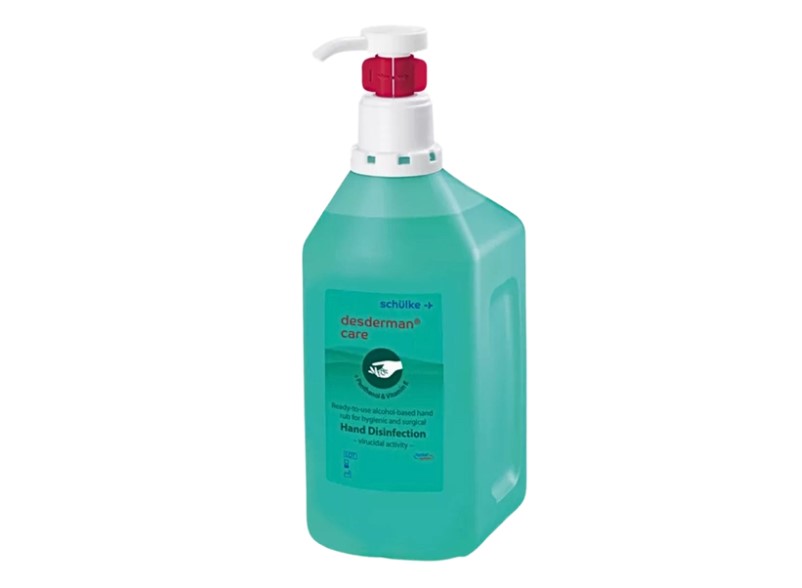 Desderman care 500ml z pompką alkoholowy płyn do dezynfekcji rąk