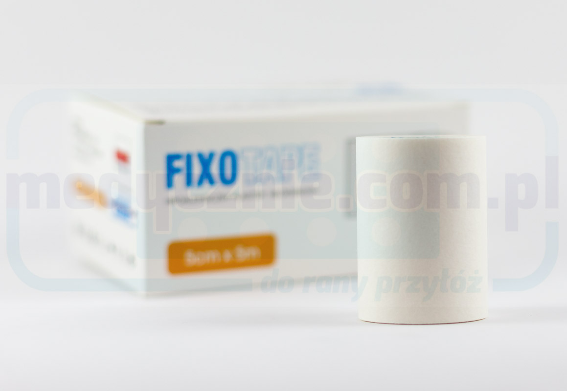 Plaster hypoal. włókninowy FIXOTAPE 5cm*5m 1szt - obrazek 2