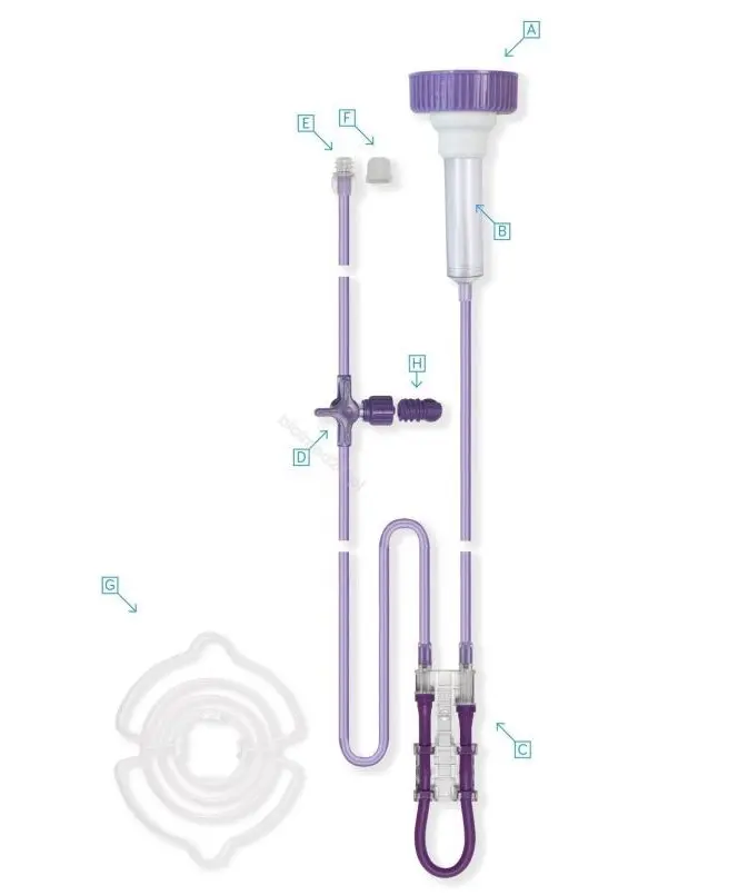 Flocare zestaw grawitacyjny do butelek REF 590084