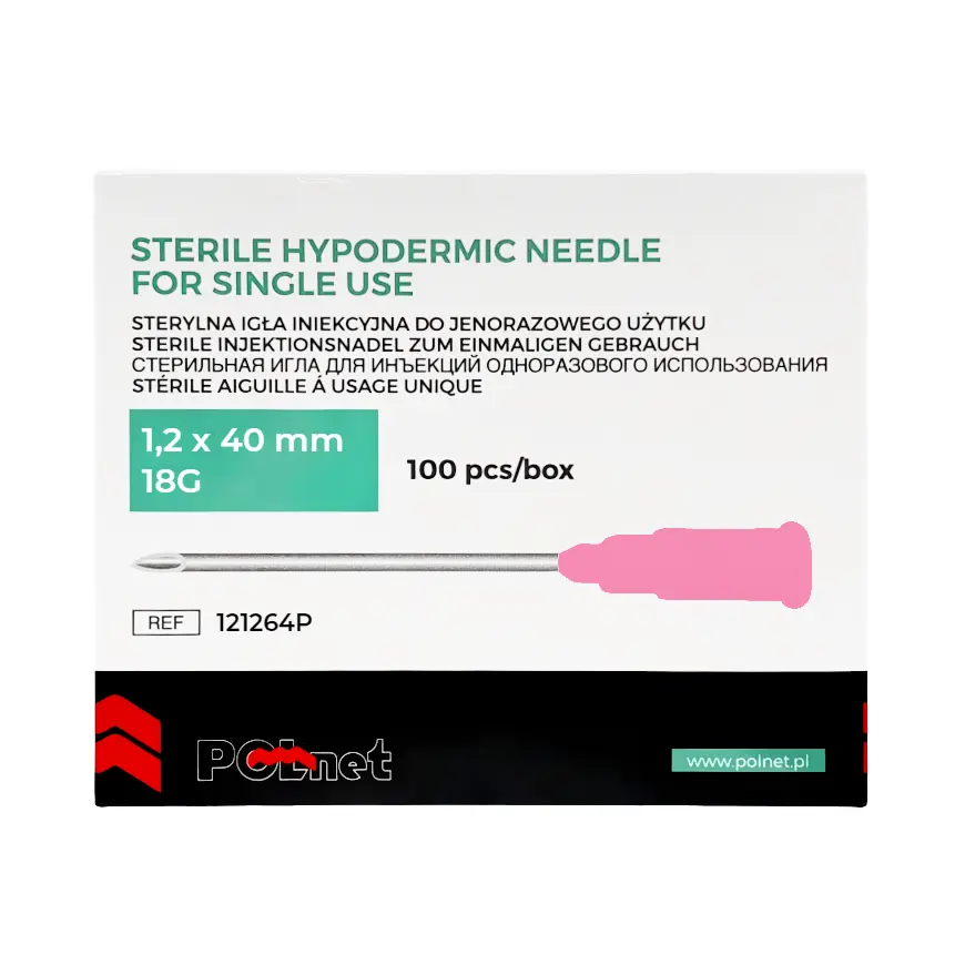 Igły POLnet-MED j.u. 100szt
