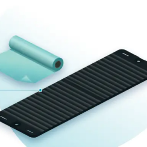 Transfer pacjenta - Przenośnik taśmowy Transaroll Hygieneboard Standard, wym. 180 x 50 cm, składany
