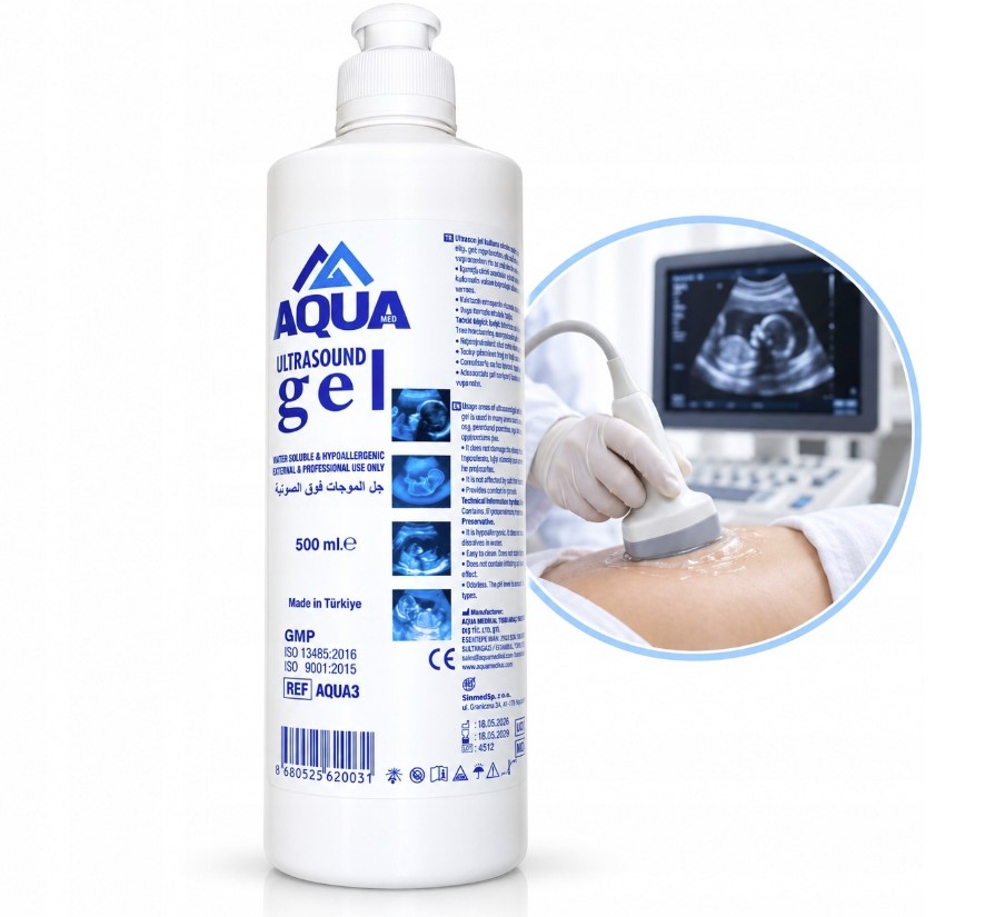 Żel do USG 500ml bezbarwny Aqua